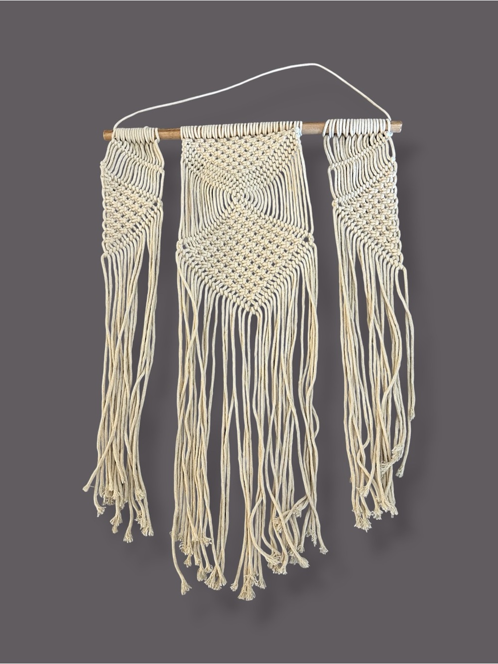macrame hanging tapestry